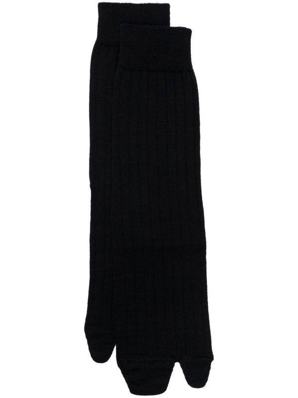 henrik vibskov Womens Tabi Socks - Black