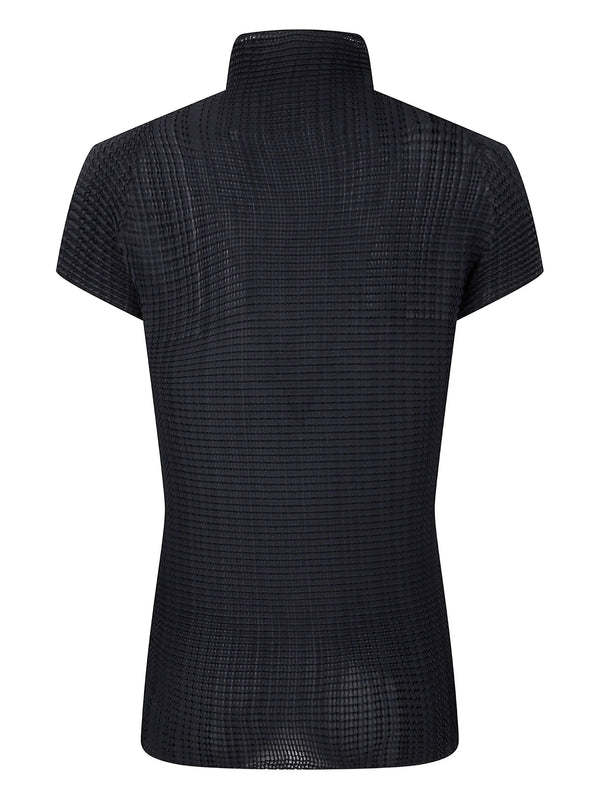 Henrik Vibskov Wooly Pleats Bk/Wt-56 Shirt Black