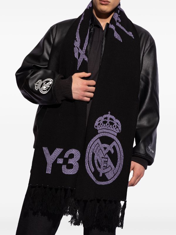 Henrik Vibskov Y-3 X Real Madrid Scarf - Black
