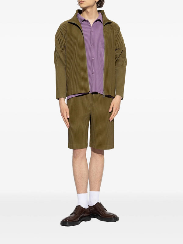 Henrik Vibskov Zip Up Jacket - Olive Khaki