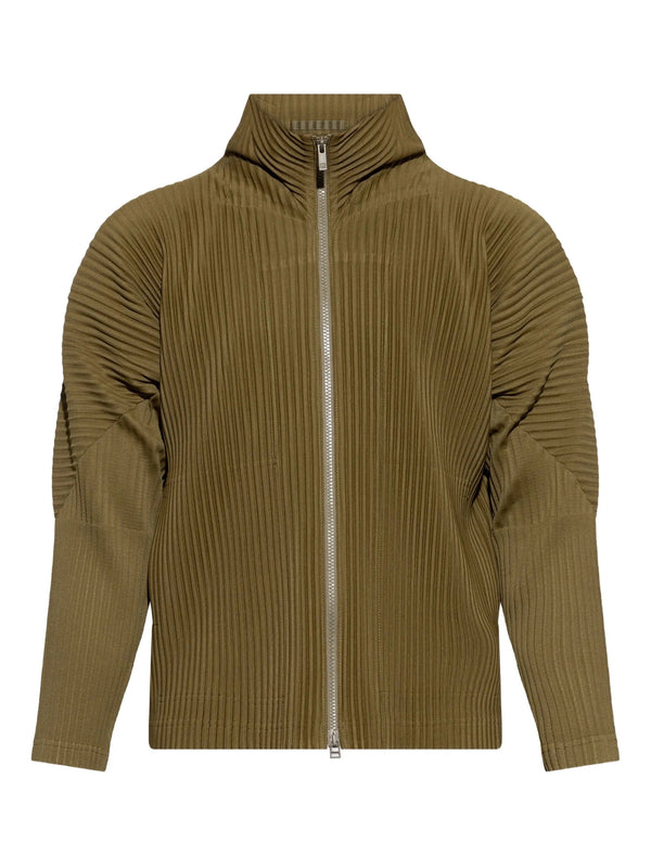 henrik vibskov Zip Up Jacket - Olive Khaki