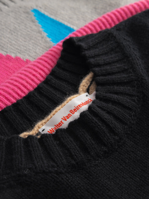 Henrik Vibskov Hyper Art Knit - Multi (Glow In The Dark)