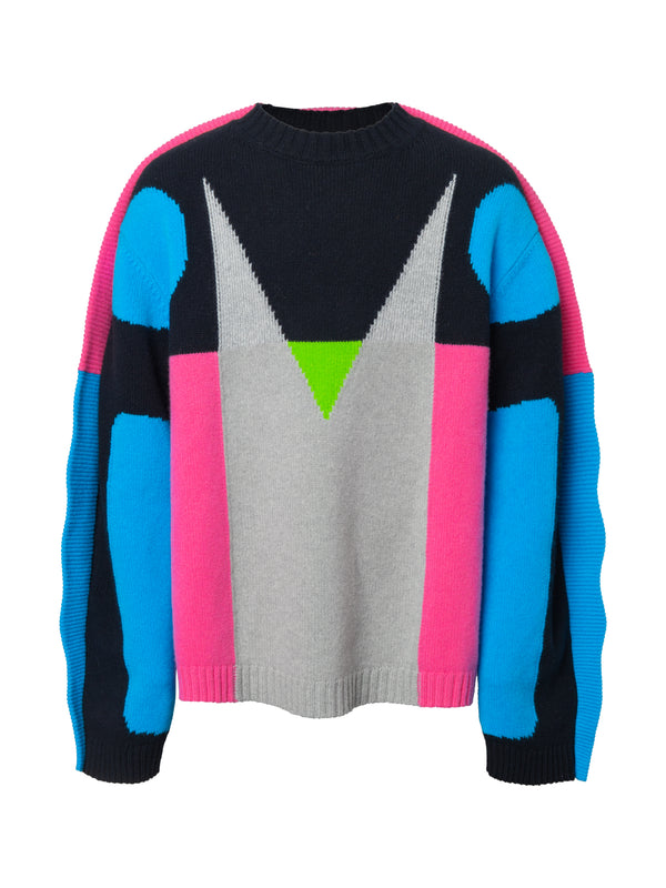 henrik vibskov Hyper Art Knit - Multi (Glow In The Dark)