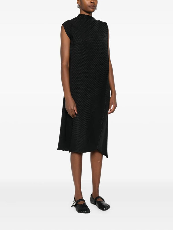 Henrik Vibskov July AW25 Soft Fold Pleats Dress - Black