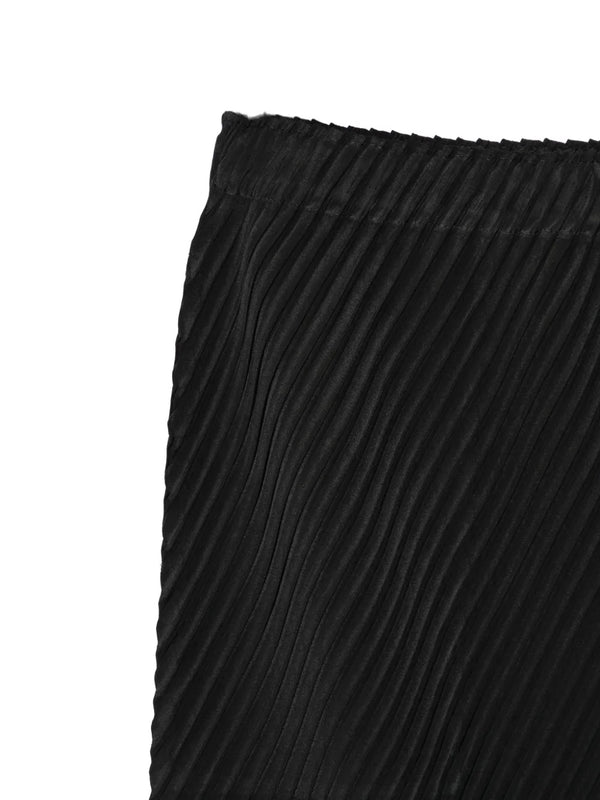 Henrik Vibskov July AW25 Soft Fold Pleats Skirt - Black