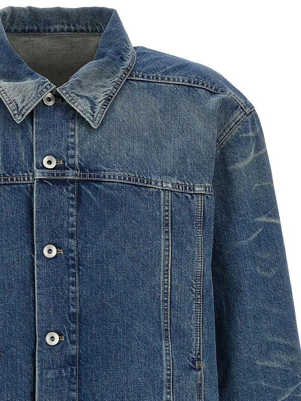 Henrik Vibskov Jumbo Worker Denim Jacket - Washed Indigo
