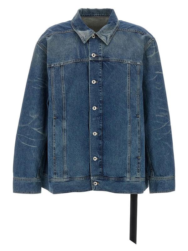 henrik vibskov Jumbo Worker Denim Jacket - Washed Indigo