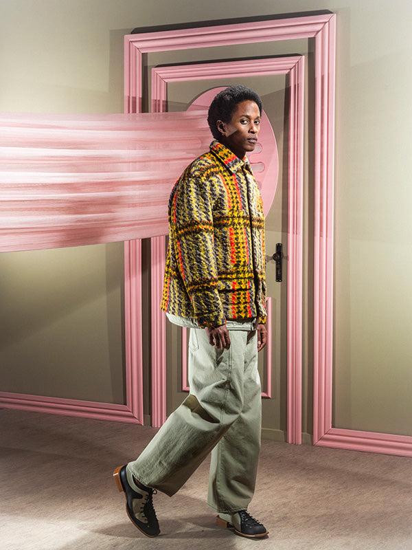 Henrik Vibskov Lamington Jacket - Multi Colored Checks