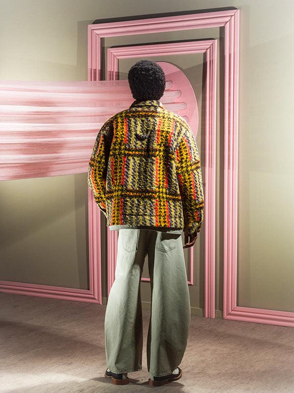Henrik Vibskov Lamington Jacket - Multi Colored Checks