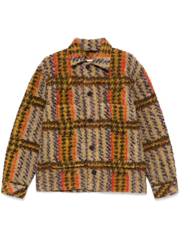 henrik vibskov Lamington Jacket - Multi Colored Checks