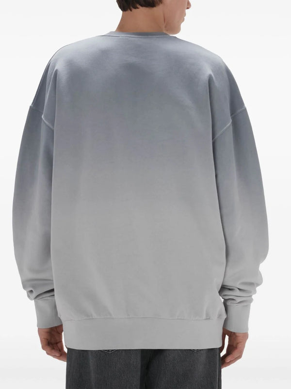 Henrik Vibskov Logo Embroidery Gradient Sweatshirt - Grey