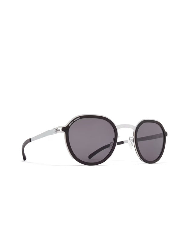 Henrik Vibskov Mykita X Rimowa Panto Sunglasses MR001 - White Silver/Black Coolgrey Solid