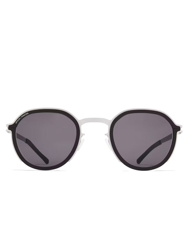 henrik vibskov Mykita x Rimowa Panto Sunglasses MR001 - White Silver/Black Coolgrey Solid