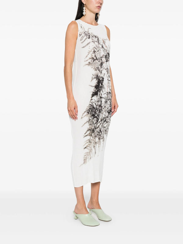 Henrik Vibskov Pressed Flora Pleats Dress - Before Midnight