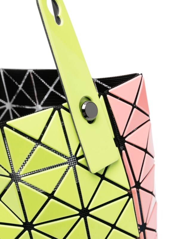 Henrik Vibskov SS23 Prism Kangaroo Tote Bag - Yellow & Coral Pink