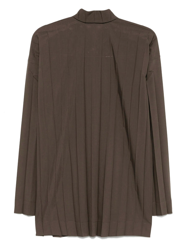 Henrik Vibskov SS25 Long-Sleeve Edge Shirt - Charcoal