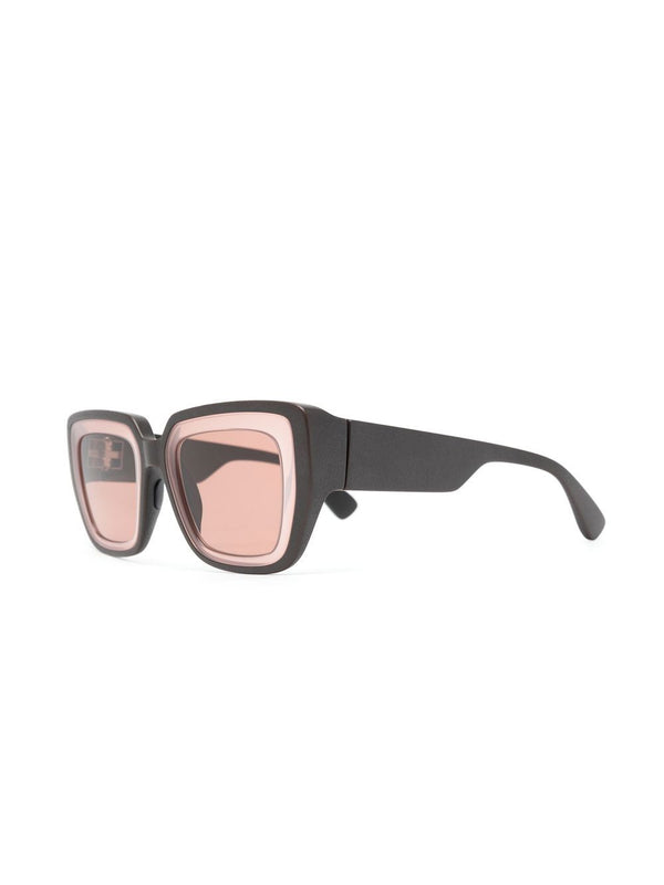Henrik Vibskov Studio 13.2 Sunglasses - Ebony Brown/Pink Clay