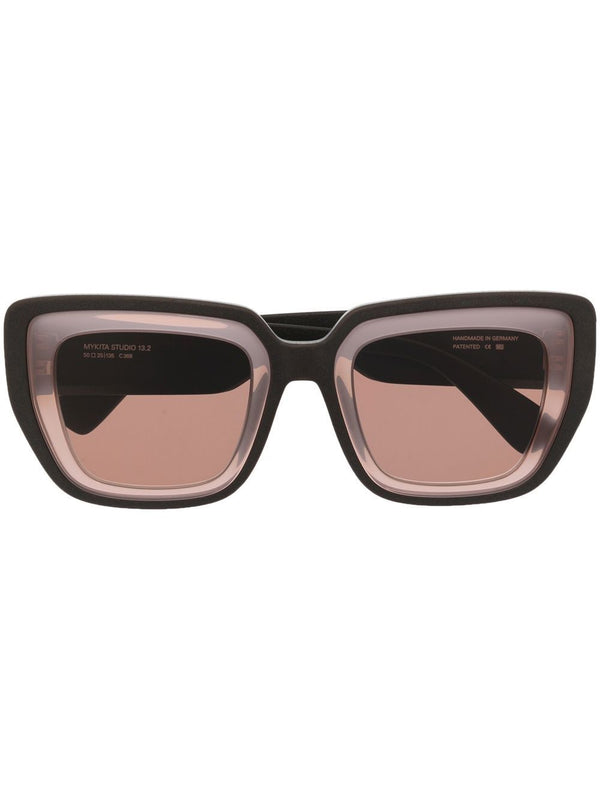 henrik vibskov Studio 13.2 Sunglasses - Ebony Brown/Pink Clay