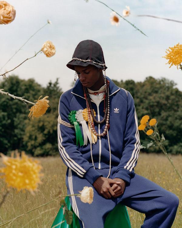 Henrik Vibskov Sunhat - Night Indigo/Collegiate Burgundy