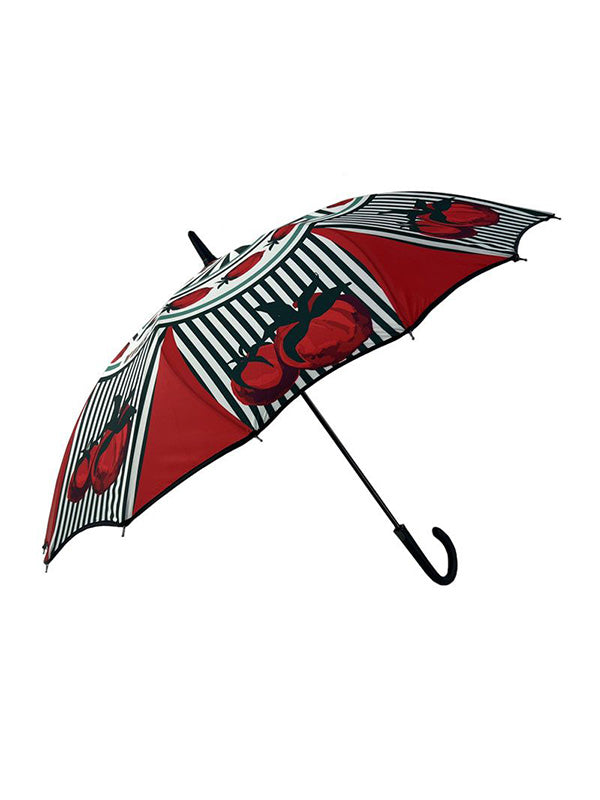 henrik vibskov Tomato Umbrella - White Red Tomato Can
