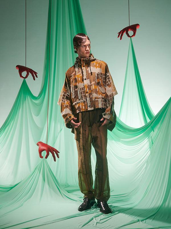 Henrik Vibskov Uncut Short Parka - Spice Finger Factory