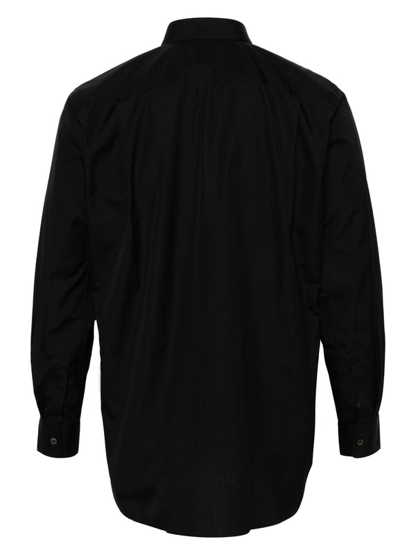 Henrik Vibskov Unisex Long Sleeve Shirt Black Heart - Black