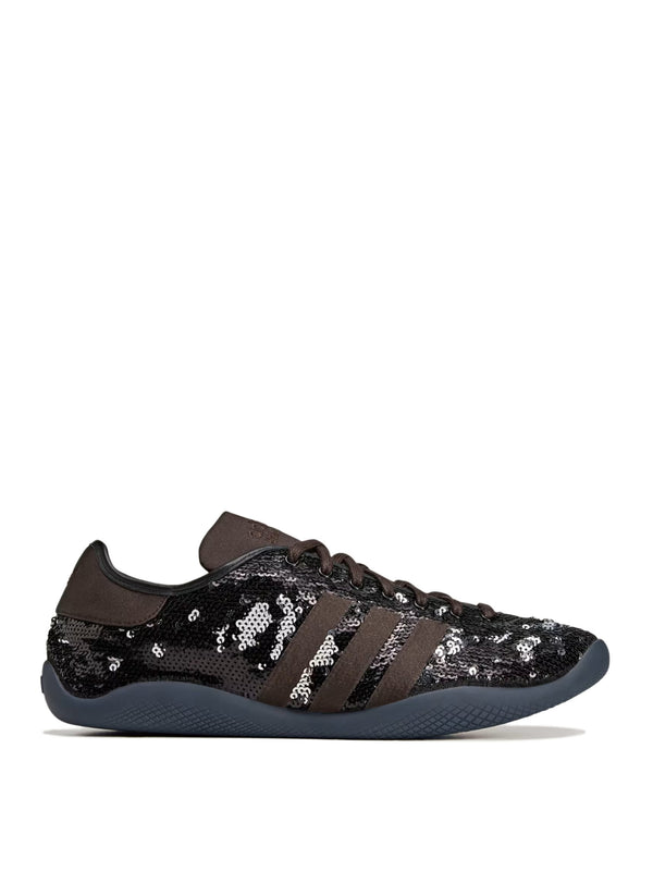 henrik vibskov WB Karintha Sequin Lo Sneakers - Dark Brown