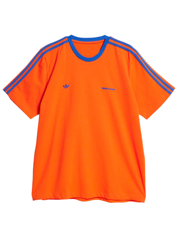 henrik vibskov WB Short Sleeve Tee - Bold Orange/Team Royal Blue