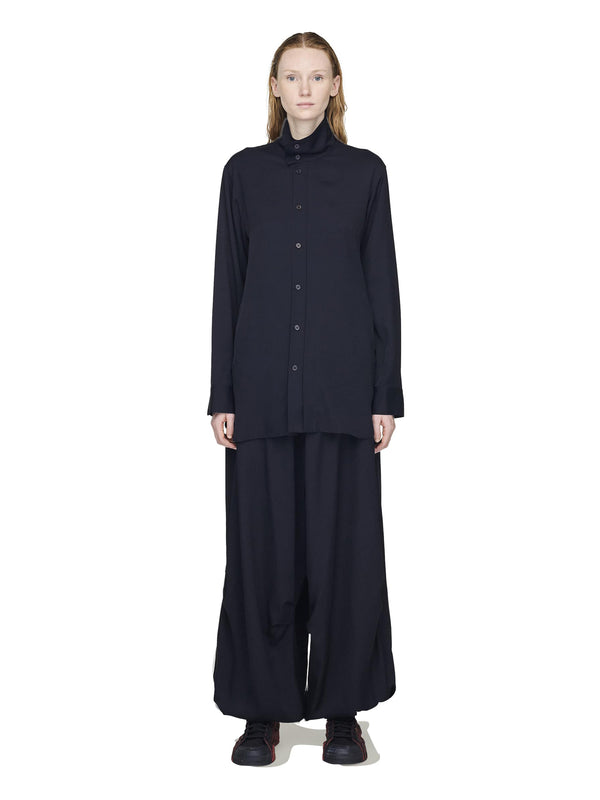 Henrik Vibskov Women's Relaxed Twill Wide Pants – Black