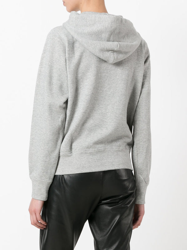 Henrik Vibskov Women's Zipped Hoodie Red Heart - Grey