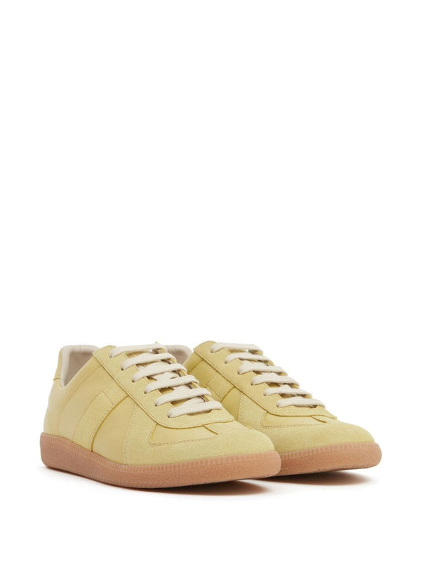 Henrik Vibskov Womens Replica Low Top Sneakers - Lemon