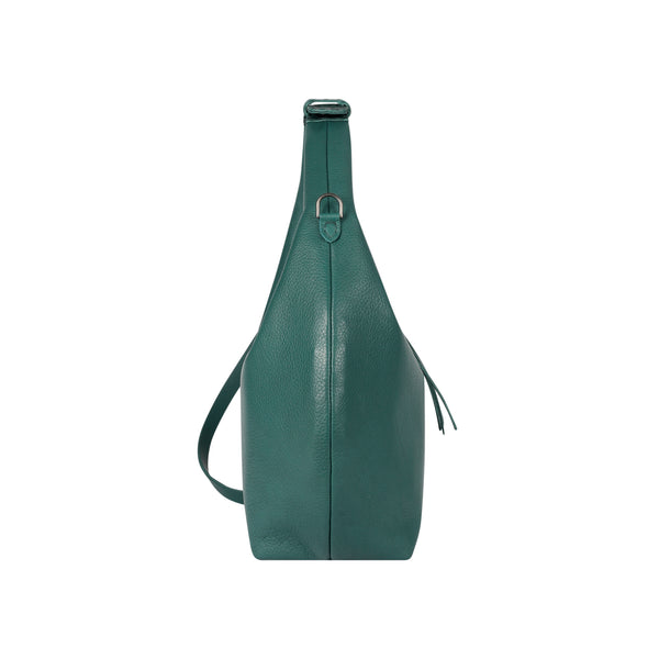 Henry Beguelin Anfora Manico L Muflone With Crocodile Teal