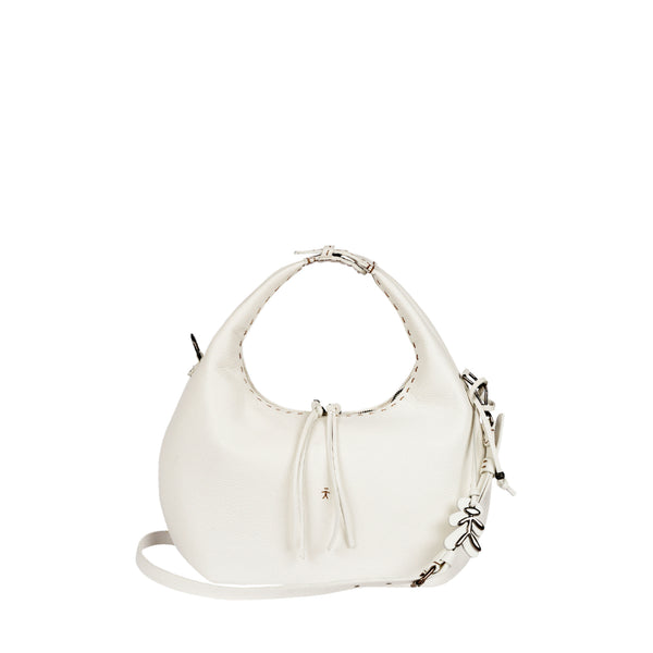 henry beguelin Anfora Manico M Muflone With Crocodile White