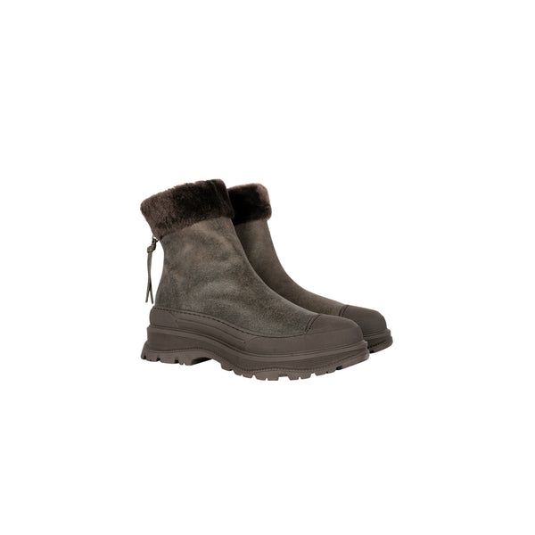 henry beguelin Ankle Boot Montone Cerato Anthracite Brown