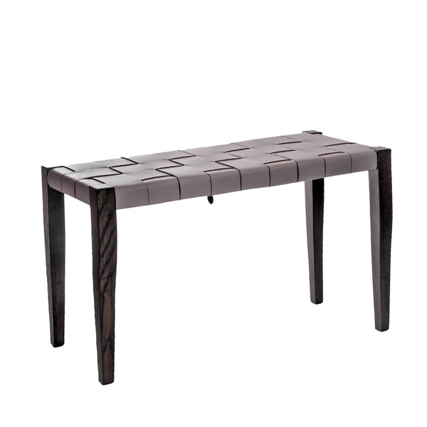 henry beguelin Bench Regular Cuoio Incrociato Anthracite