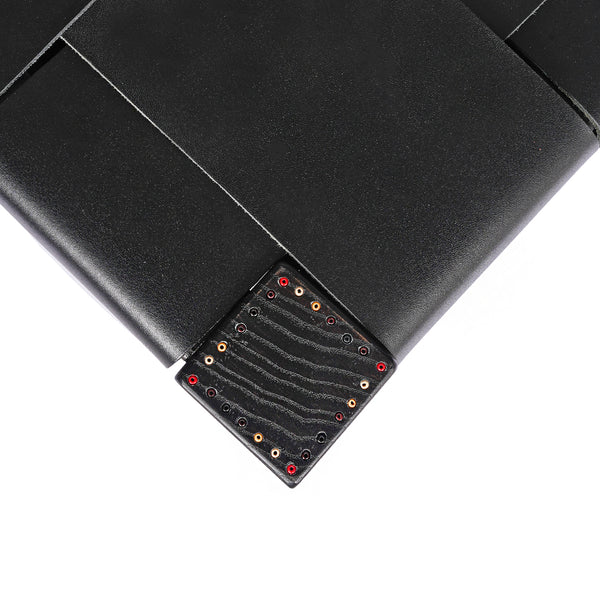 Henry Beguelin Bench Regular Cuoio Incrociato Black