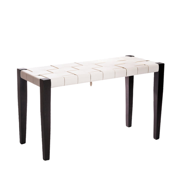 henry beguelin Bench Regular Cuoio Incrociato White