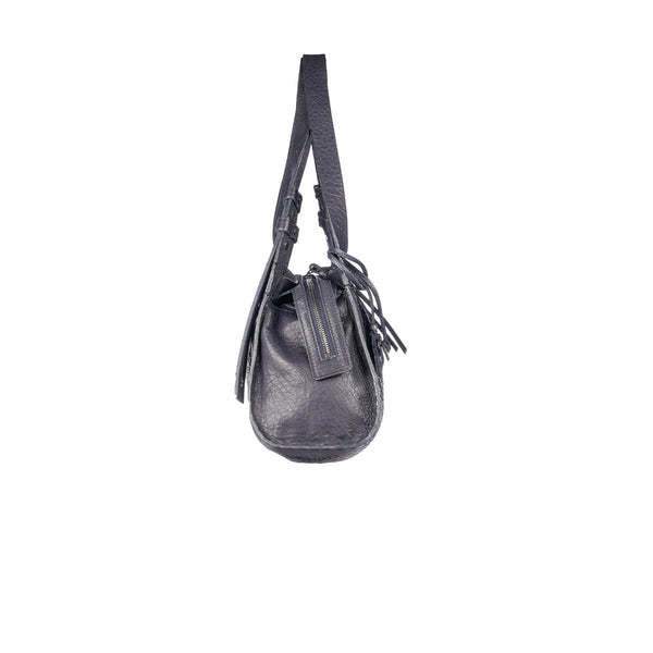 Henry Beguelin Boa Bauletto M Intreccio Lux Deep Blue