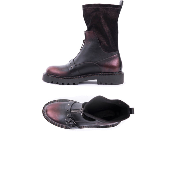 henry beguelin Boot Stretch Stellare Metal Sport Burgundy