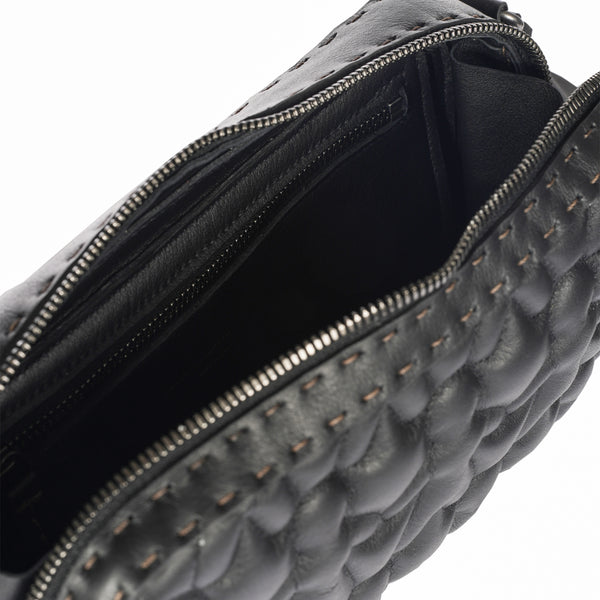 Henry Beguelin Box Trapunta S Omino Trapuntato Black