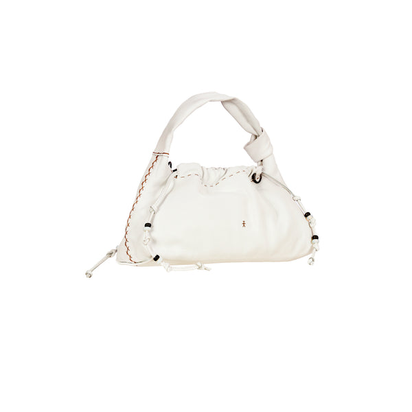 Henry Beguelin Canotta Arricciata Baguette Mousse White