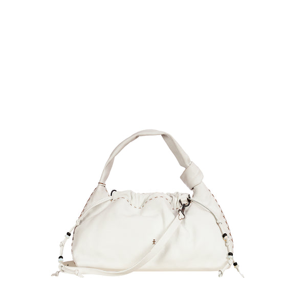 henry beguelin Canotta Arricciata Baguette Mousse White