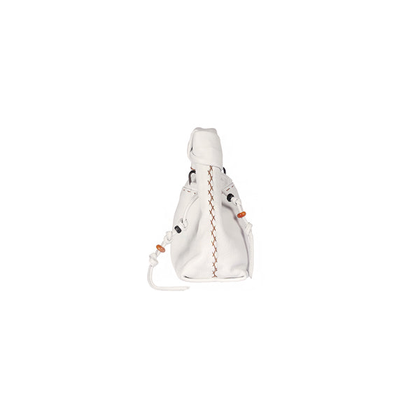 Henry Beguelin Canotta Arricciata Micro Mousse White