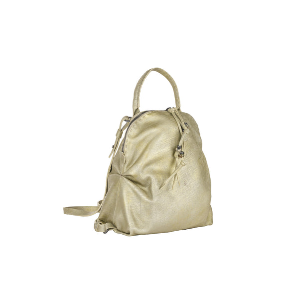 Henry Beguelin Clara Backpack Graffiato Agave Green