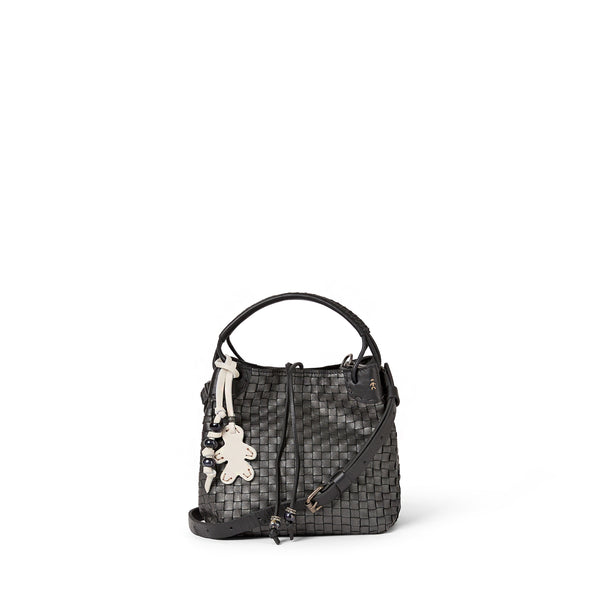 henry beguelin Daria Lace S Intreccio Dama Laminato Black