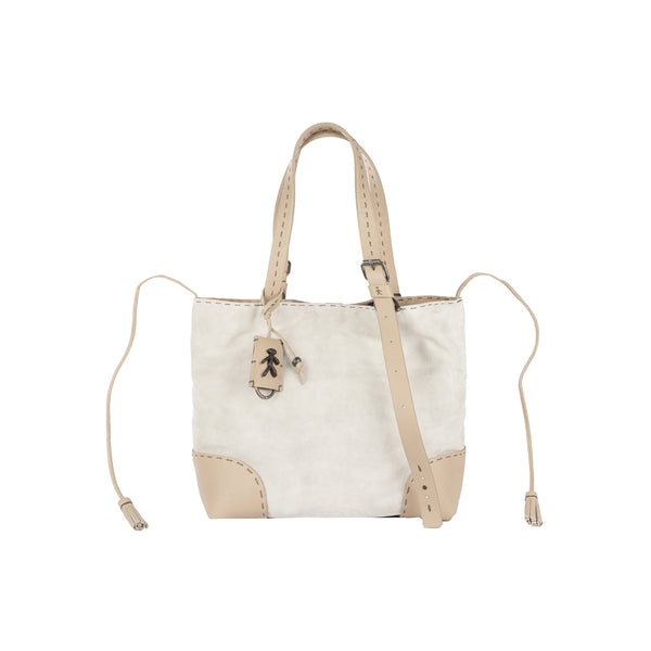 Henry Beguelin Daria M Camoscio Vintage Chalk White