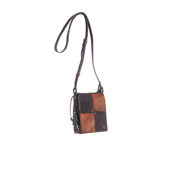 Henry Beguelin Dolcezza Micro Mosaico Pony / Old Iron Mahogany/Brandy