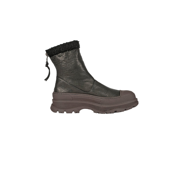 Henry Beguelin Ankle Boot Granellato Black