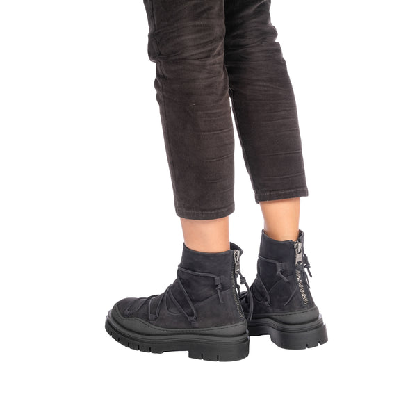 Henry Beguelin Ankle Boot Nabuck Black