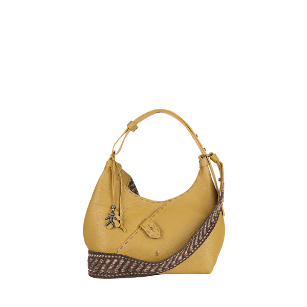 henry beguelin Bea Bauletto Muflone Barley Yellow